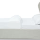 Hera Full-Size Upholstered Skirted Storage Panel Bed in Oatmeal