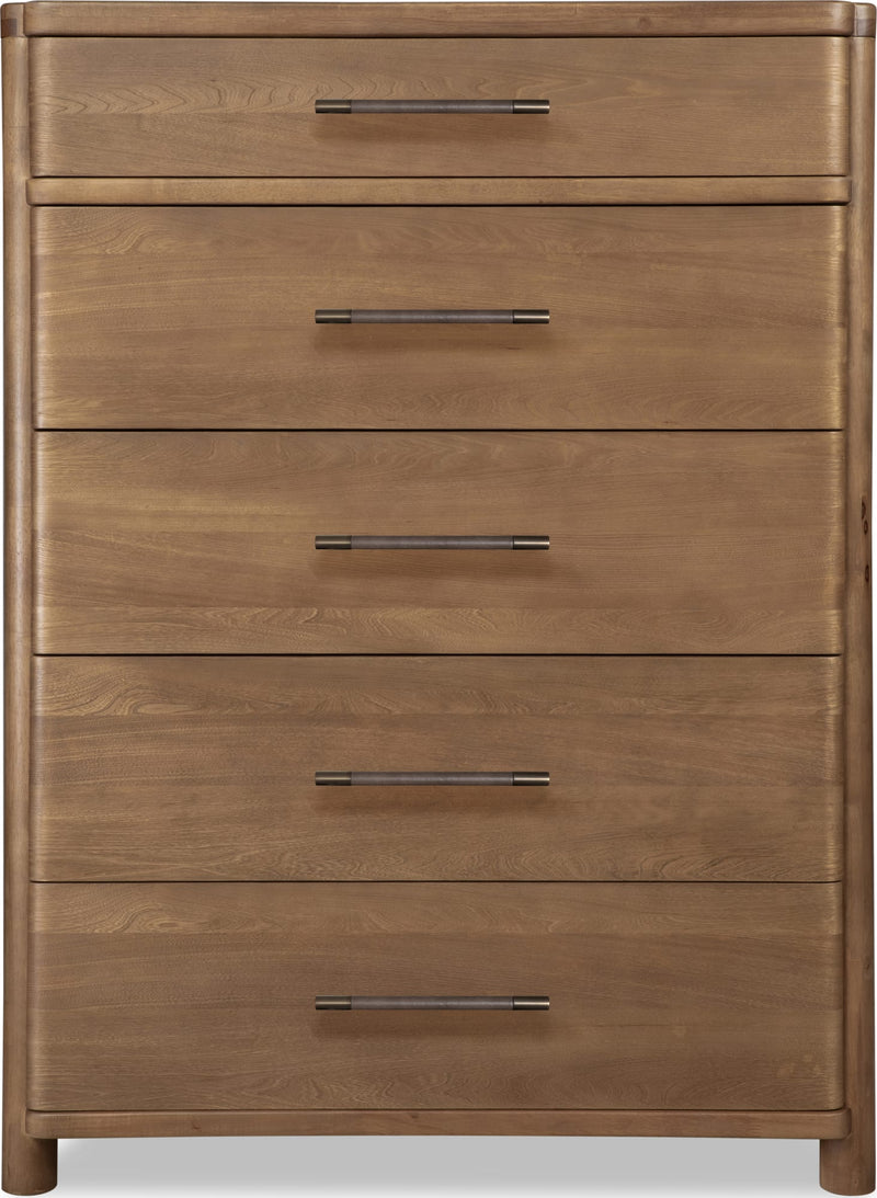 Hollis 5 Drw Chest - Cabin Glw