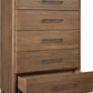 Hollis 5 Drw Chest - Cabin Glw