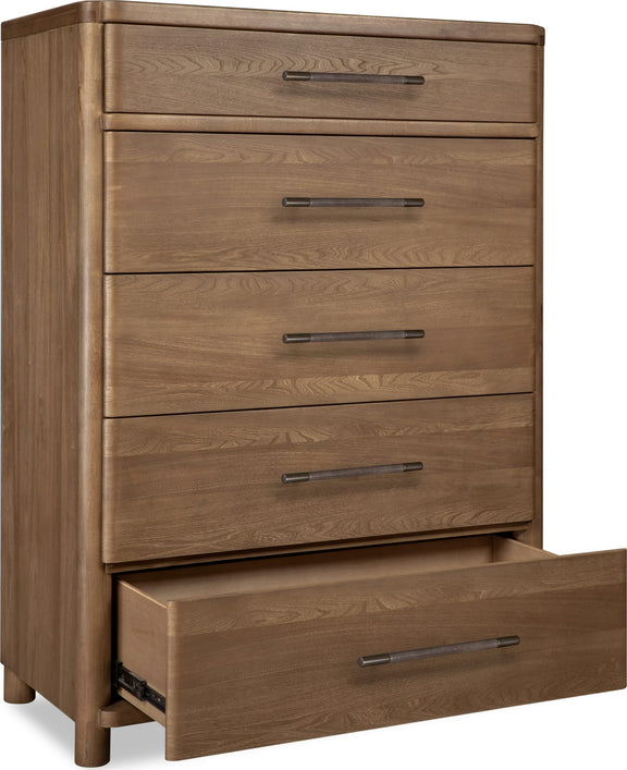Hollis 5 Drw Chest - Cabin Glw