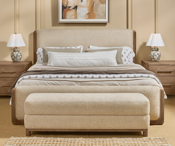 Hollis Uph KG Bed - Swtr/C Glw