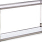 Jasper Console Table in Acrylic/White Glass/PSS