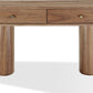 Juba Walnut Console Table in Mongoose