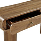 Juba Walnut Console Table in Mongoose