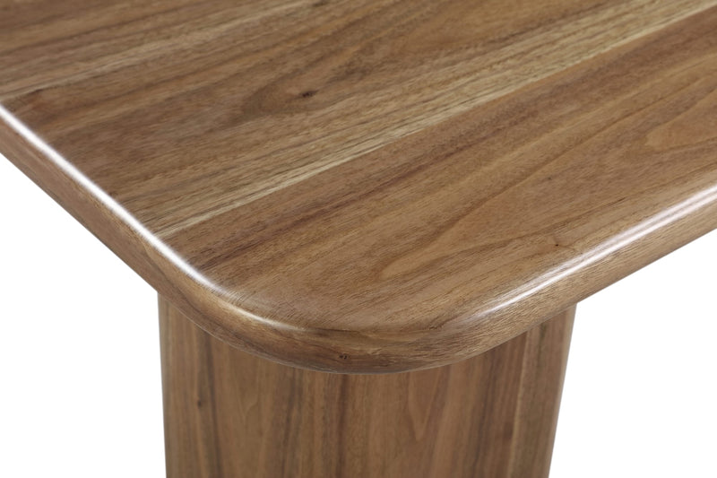 Juba Walnut End Table in Mongoose