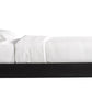 Kentfield Solid Wood Queen-Size Platform Bed in Black Drifted Oak