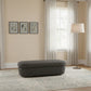 Kiki Upholstered Hinged Storage Bench in Pumpernickel Boucle (2026)