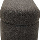 Kiki Upholstered Hinged Storage Bench in Pumpernickel Boucle (2026)