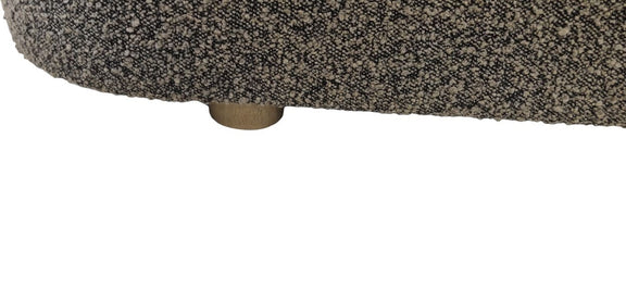 Kiki Upholstered Hinged Storage Bench in Pumpernickel Boucle (2026)