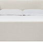 Kiki Upholstered Platform Bed in Whipped Honey Linen (2026)