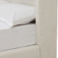 Kiki Upholstered Platform Bed in Whipped Honey Linen (2026)
