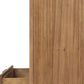 Kione Five Drawer Acacia Wood Chest in Lioness