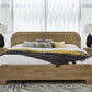 Kione Two Drawer Acacia Wood Nightstand in Lioness