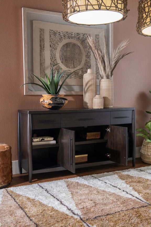 Koko Acacia Wood Sideboard in Minx