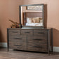 Koko Beveled Glass Wall or Dresser Mirror in Minx