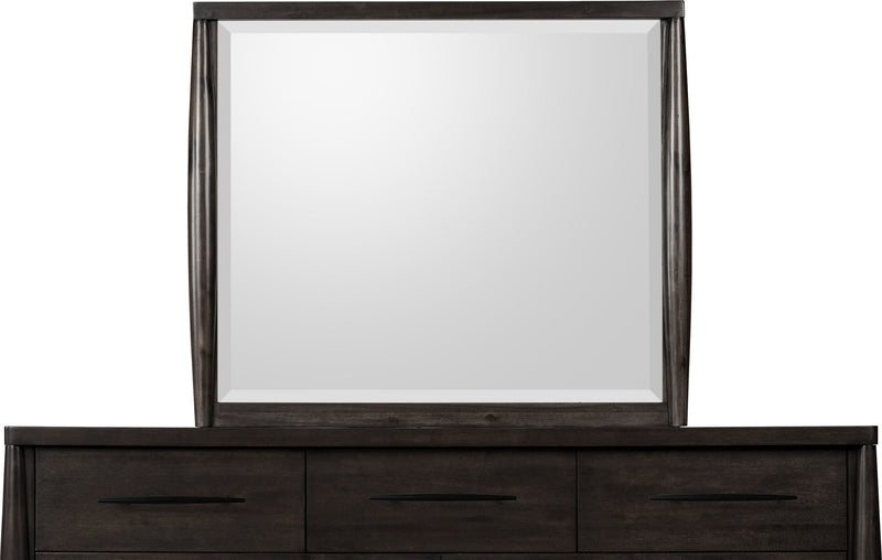 Koko Beveled Glass Wall or Dresser Mirror in Minx