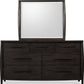 Koko Beveled Glass Wall or Dresser Mirror in Minx