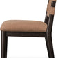 Koko Chenille Upholstered Dining Chair in Porcini and Minx