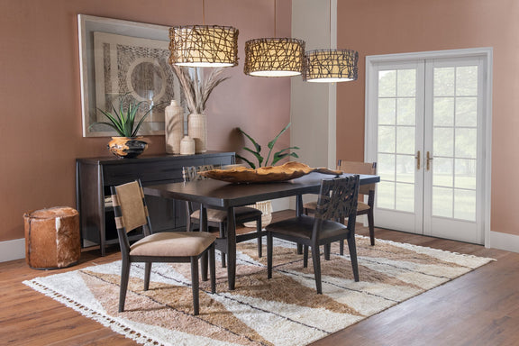 Koko Extendable Rectangular Dining Table in Minx