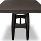 Koko Extendable Rectangular Dining Table in Minx