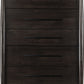 Koko Five Drawer Acacia Wood Chest in Minx
