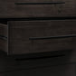 Koko Five Drawer Acacia Wood Chest in Minx