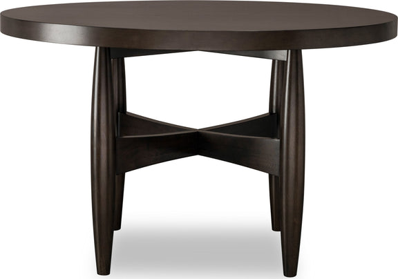 Koko Round Acacia Wood Dining Table in Minx