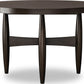 Koko Round Acacia Wood Dining Table in Minx