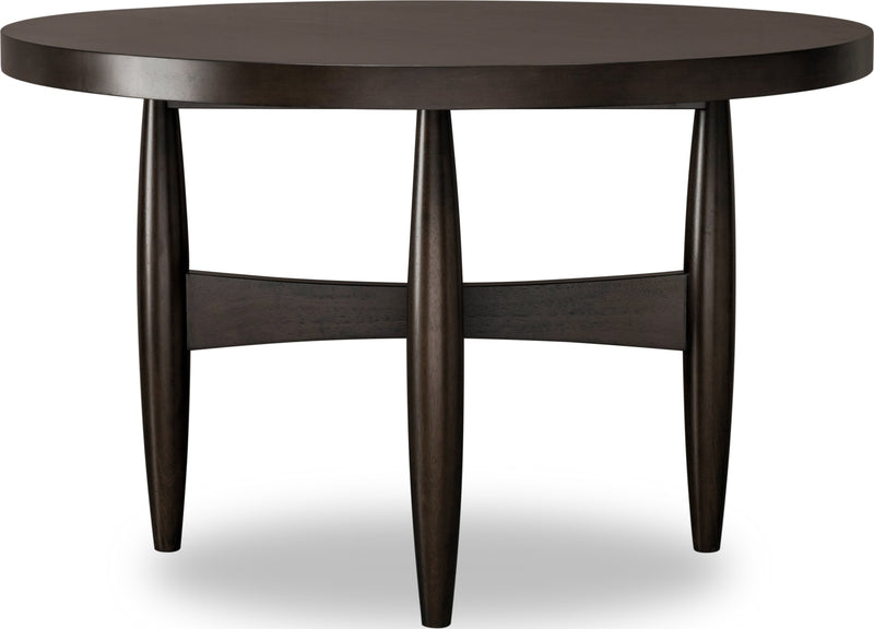 Koko Round Acacia Wood Dining Table in Minx