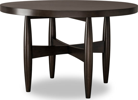 Koko Round Acacia Wood Dining Table in Minx