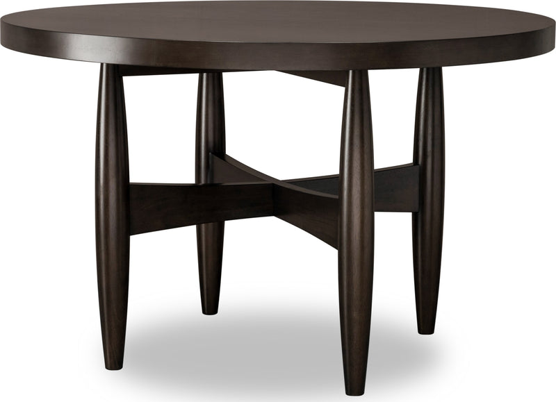 Koko Round Acacia Wood Dining Table in Minx