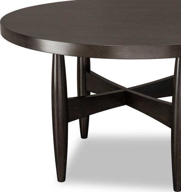 Koko Round Acacia Wood Dining Table in Minx