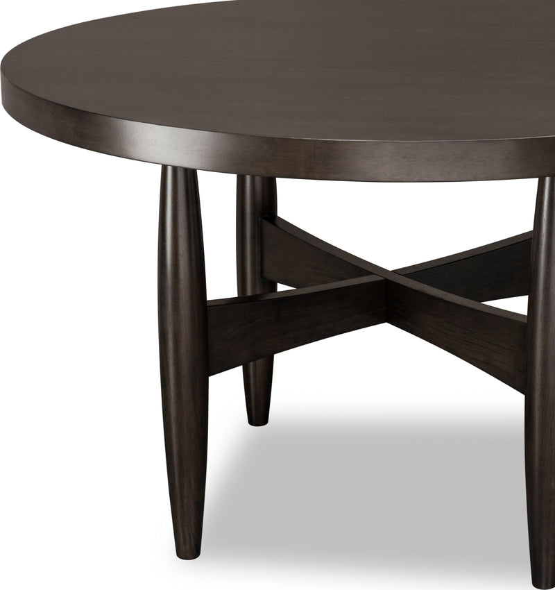 Koko Round Acacia Wood Dining Table in Minx
