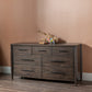 Koko Seven Drawer Acacia Wood Dresser in Minx