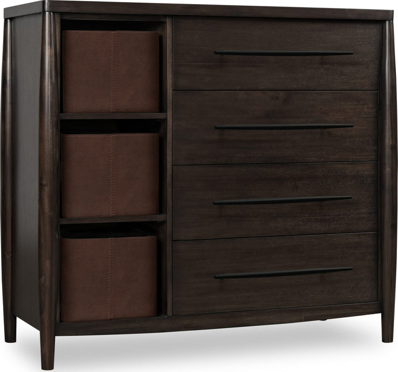Koko Sweater Chest with Storage Bins in Minx