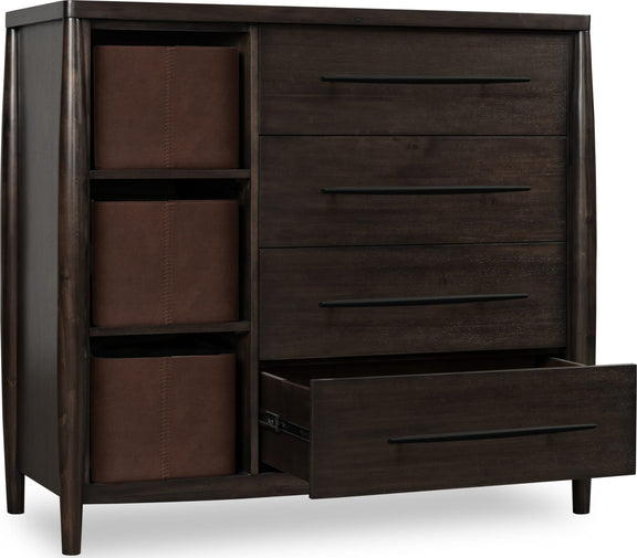 Koko Sweater Chest with Storage Bins in Minx