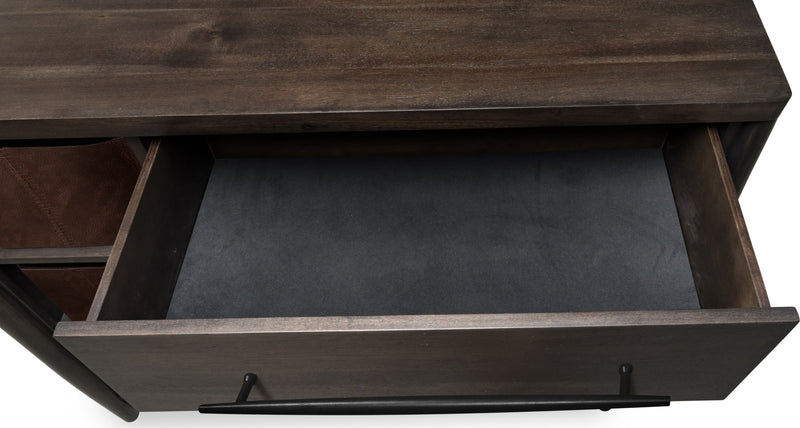 Koko Sweater Chest with Storage Bins in Minx