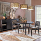 Koko Synthetic Leather Dining Chair in Minx
