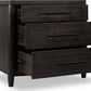 Koko Three Drawer Nightstand with Cord Management in Minx