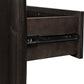 Koko Three Drawer Nightstand with Cord Management in Minx