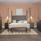 Koko Upholstered Bench in Minx