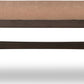Koko Upholstered Dining Bench in Minx