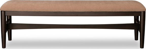 Koko Upholstered Dining Bench in Minx