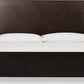 Koko King-size Upholstered Panel Bed in Minx