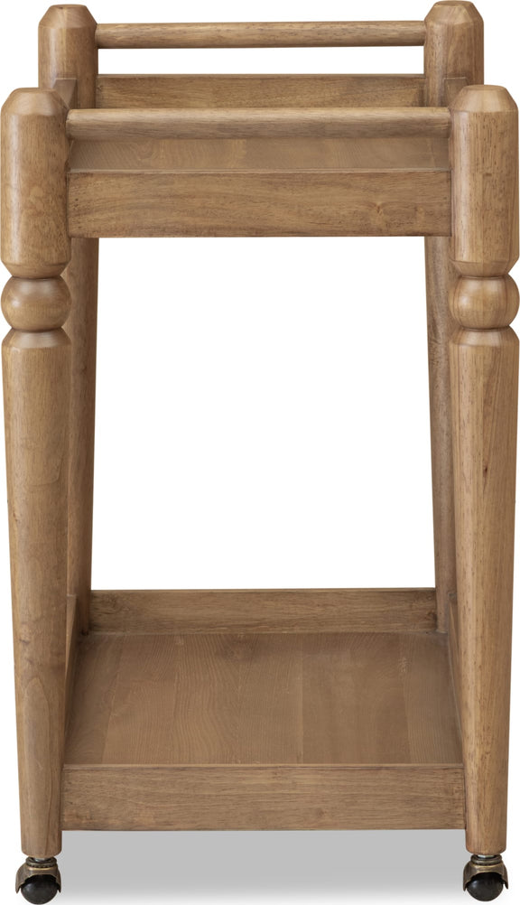 Langley Bar Cart - Cabin Glow