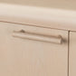Liv Four Door Ash Wood Sideboard in White Sand