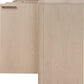 Liv Four Door Ash Wood Sideboard in White Sand