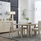 Liv Four Door Ash Wood Sideboard in White Sand