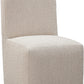Liv Fully Upholstered Dining Chair in Brun Boucle