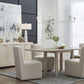 Liv Fully Upholstered Dining Chair in Brun Boucle